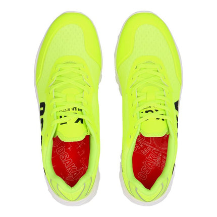 Osaka KAI MK1 Pro Tour Hockey Shoes Fluorescent Lime 2025