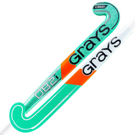 Grays DB2i White/Mint Indoor Junior Hockey Stick 2026/2027