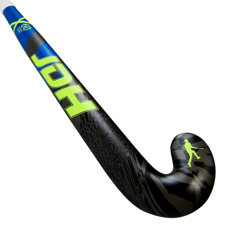 JDH X60TT Ultra Yellow Low Bow Composite Junior Hockey Stick 2018/19 #34.5 inch