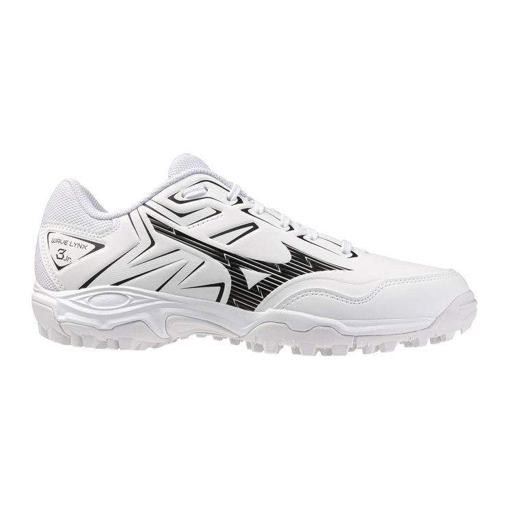 Mizuno Wave Lynx 3 Junior Hockey Shoes White/Black 2026/2027