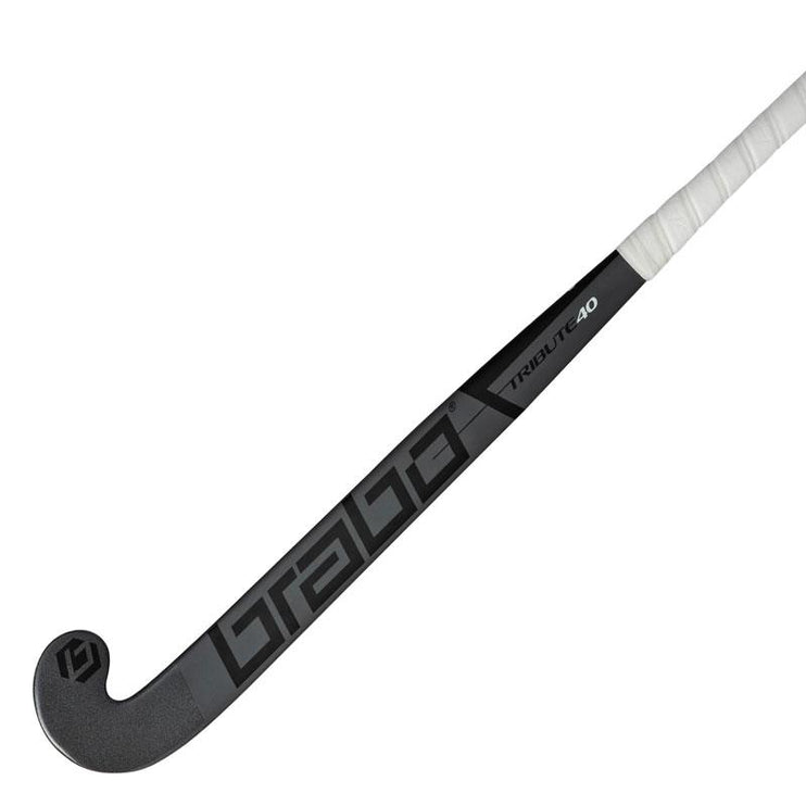 Brabo Tribute 40 LB Hockey Stick Grey/White 2024