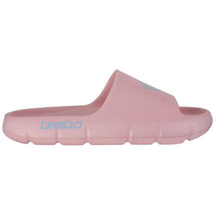 Brabo Tribute Junior Hockey Shoes Pink/Aqua + Slides 2026/2027