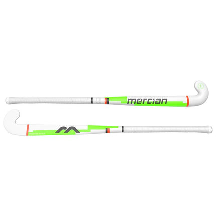 Mercian Genesis FG100 Fibreglass Junior Hockey Stick White/Green 2025