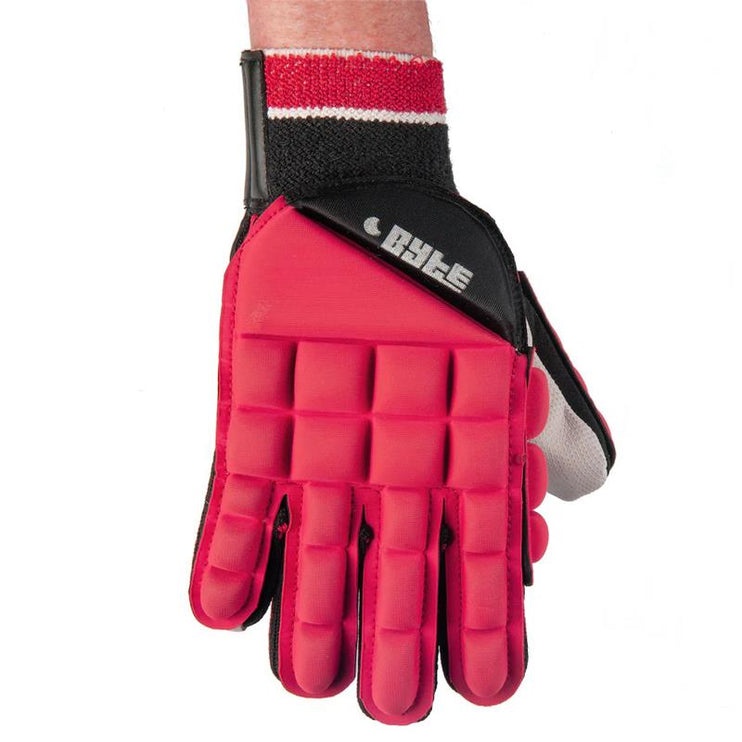 Byte Club Full Finger Glove Red