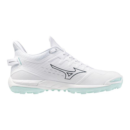 Mizuno Wave Leopardus Hockey Shoes White/Blue Tint 2025