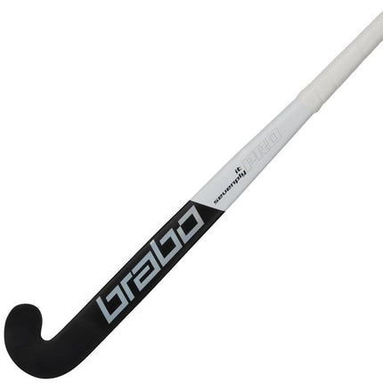 Brabo IT Sevenply Pro Black/White Wooden Indoor Hockey Stick 2026/2027