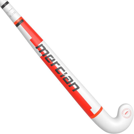 Mercian Genesis FG100 Fibreglass Junior Hockey Stick White/Red 2025