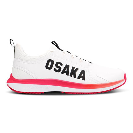 Osaka Furo Court Indoor Hockey Shoes White-Raspberry 2025