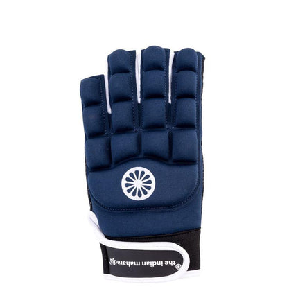 The Indian Maharadja Foam Half Glove Navy Left Hand 2023