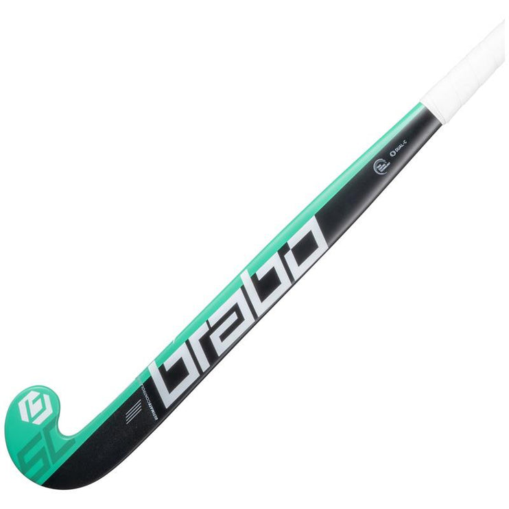 Brabo Tribute 50 PB Black/Aqua Hockey Stick 2025