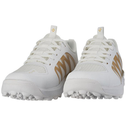 Brabo Elite White/Gold Junior Hockey Shoes 2026/2027