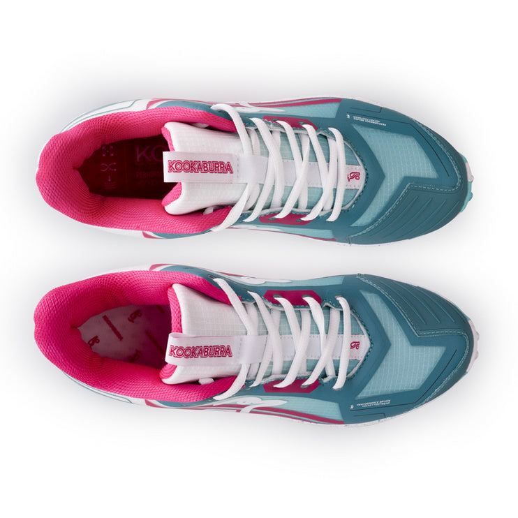 Kookaburra Surge Hockey Shoes Mint/Pink 2025