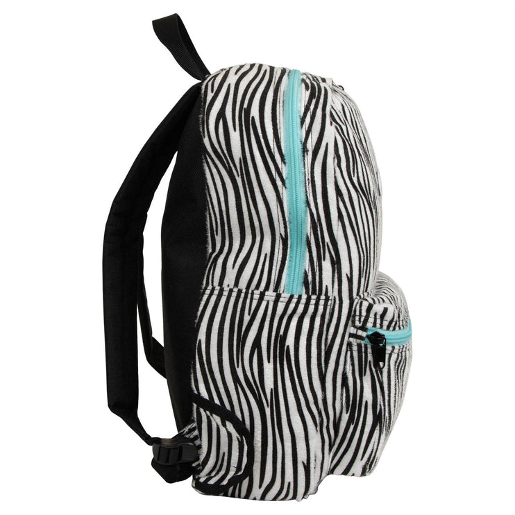 Brabo Storm Backpack Zebra/Aqua