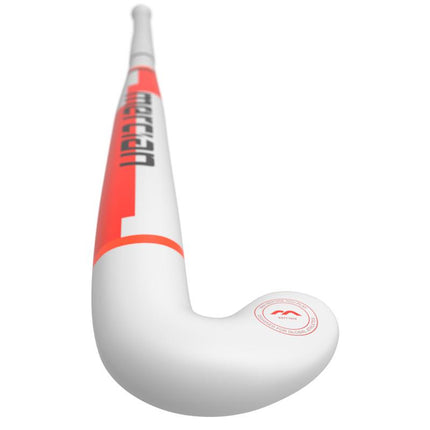 Mercian Genesis FG100 Fibreglass Junior Hockey Stick White/Red 2025