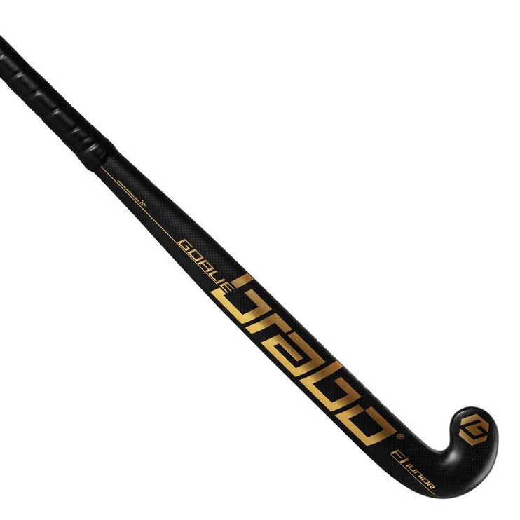 Brabo Goalie F1 JR Original Junior Goalkeeping Stick Black/Gold 2024