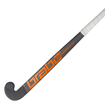 Brabo G-Force Traditional Carbon 80 LB Junior Hockey Stick Grey/Orange 2024