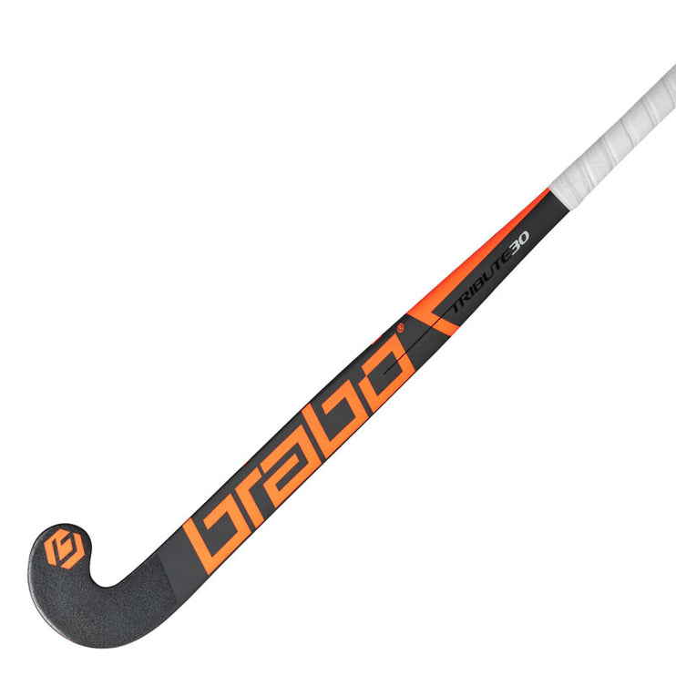 Brabo G-Force Tribute 30 Junior Hockey Stick Grey/Orange 2024