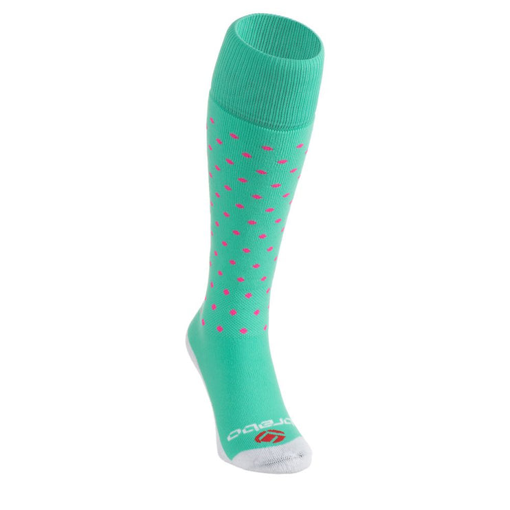 Brabo Socks Dots Lime/Pink