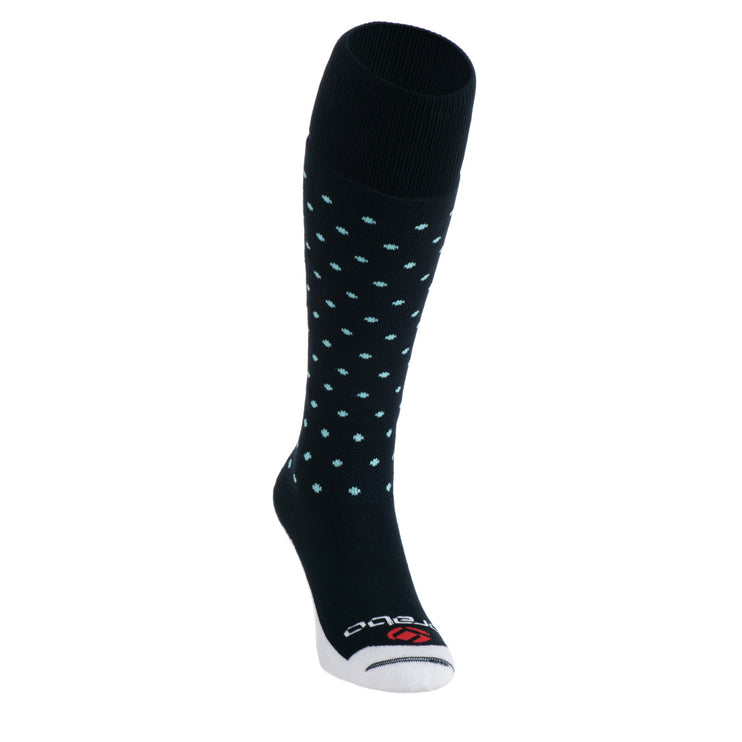 Brabo Socks Dots Navy/Aqua