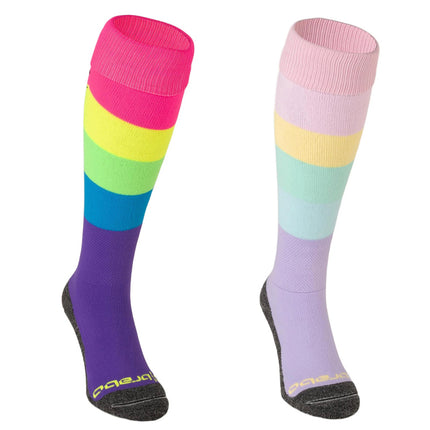 Brabo Hockey Socks - Full Rainbow