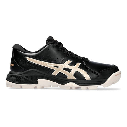 Asics Gel-Peake 2 GS Junior Hockey Shoes Black/Champagne