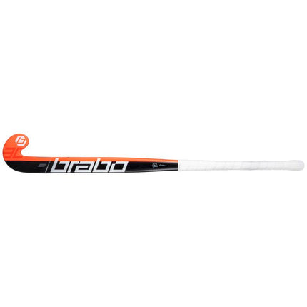 Brabo Tribute 30 PB Black/Orange Hockey Stick 2025