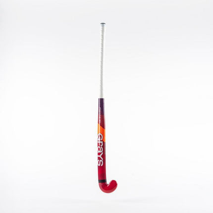 Grays Riptide Ultrabow MC Junior Wooden Hockey Stick Red/Navy 2024