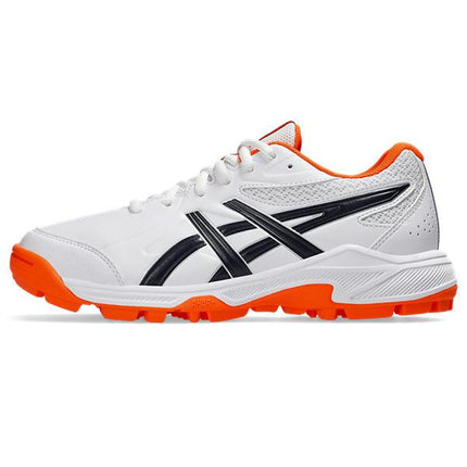 Asics Gel-Peake 3 GS Junior Hockey Shoes White/Midnight 2025