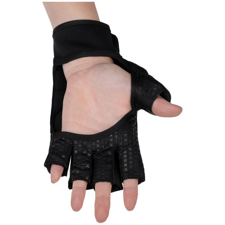 Brabo Elite Pro Player Hockey Glove Black/Grey