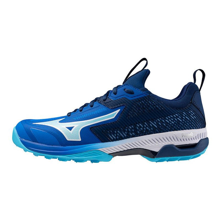 Mizuno Wave Panthera 2 Blue Hockey Shoes 2024