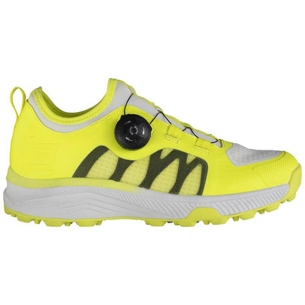 Brabo Elite Lime/White QuickLock Junior Hockey Shoes 2026/2027