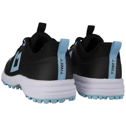 Brabo Tribute Junior Hockey Shoes Black/Blue + Slides 2026/2027