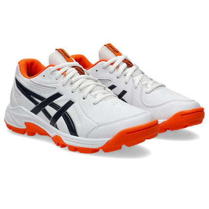Asics Gel-Peake 3 GS Junior Hockey Shoes White/Midnight 2025