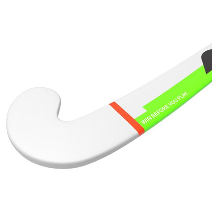 Mercian Genesis FG100 Fibreglass Junior Hockey Stick White/Green 2025