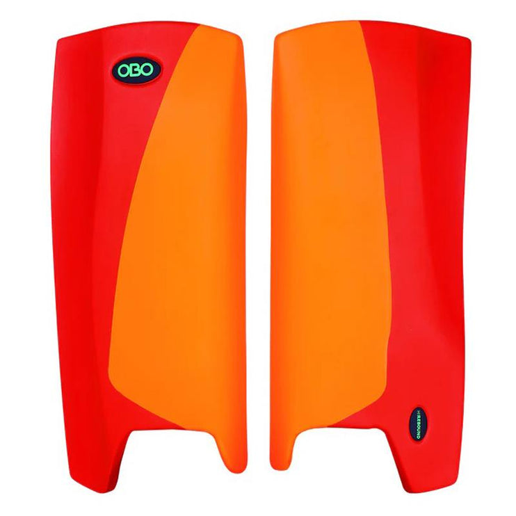 OBO Robo Hi-Rebound Legguards Orange/Red
