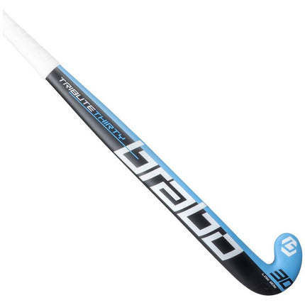 Brabo Tribute 30 LB Black/Blue Hockey Stick 2025