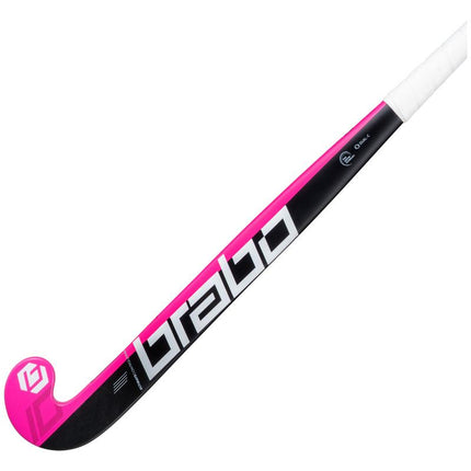 Brabo Tribute 10 Pro Bow Black/Pink Hockey Stick 2025