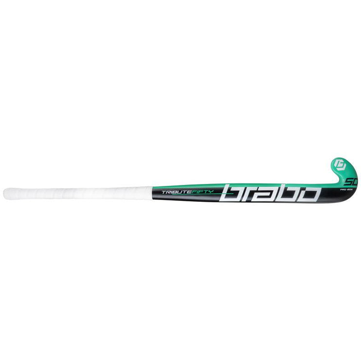 Brabo Tribute 50 PB Black/Aqua Hockey Stick 2025