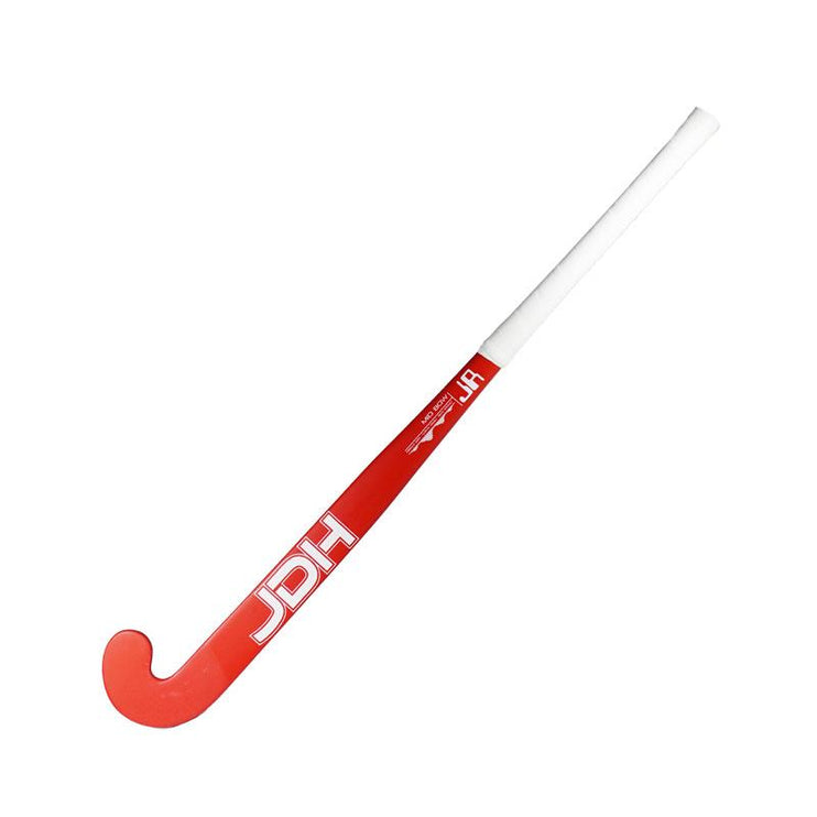 JDH Junior Mid Bow Hockey Stick Red 2024