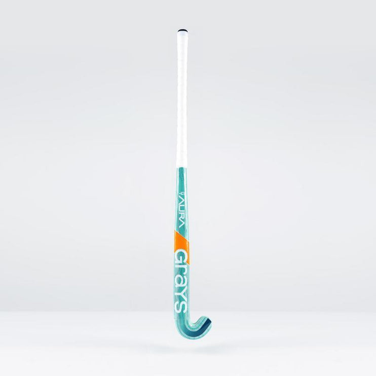 Grays Aura GT Teal/Navy Junior Hockey Stick 2026/2027