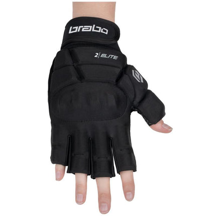 Brabo Elite Pro Player Hockey Glove Right Hand Black/Grey