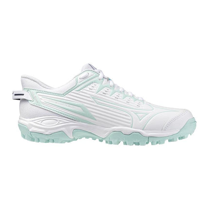 Mizuno Wave Lynx 2 Junior Hockey Shoes White/Blue Tint 2025