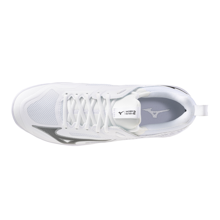 Mizuno Wave Panthera 2 Hockey Shoes White/Black/Silver 2026/2027