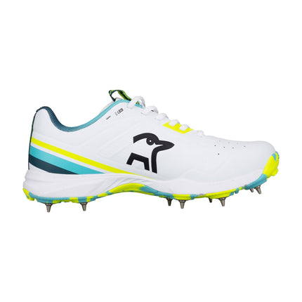 Kookaburra KC 3.0 Spike Cricket Shoes - Aqua/Yellow