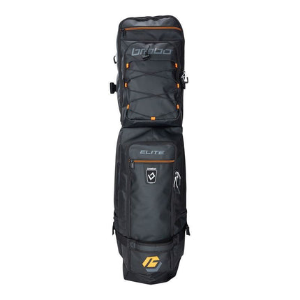 Brabo Elite Stickbag 2023 Black/Orange