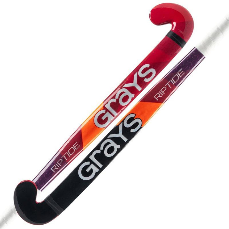 Grays Riptide Ultrabow MC Wooden Hockey Stick Red/Navy 2024