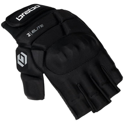 Brabo Elite Pro Player Hockey Glove Black/Grey