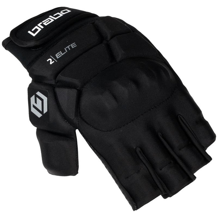 Brabo Elite Pro Player Hockey Glove Black/Grey