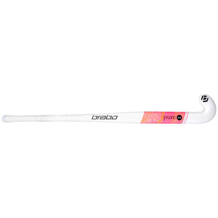 Brabo G-Force Pure 40 White/Pink Junior Hockey Stick 2025