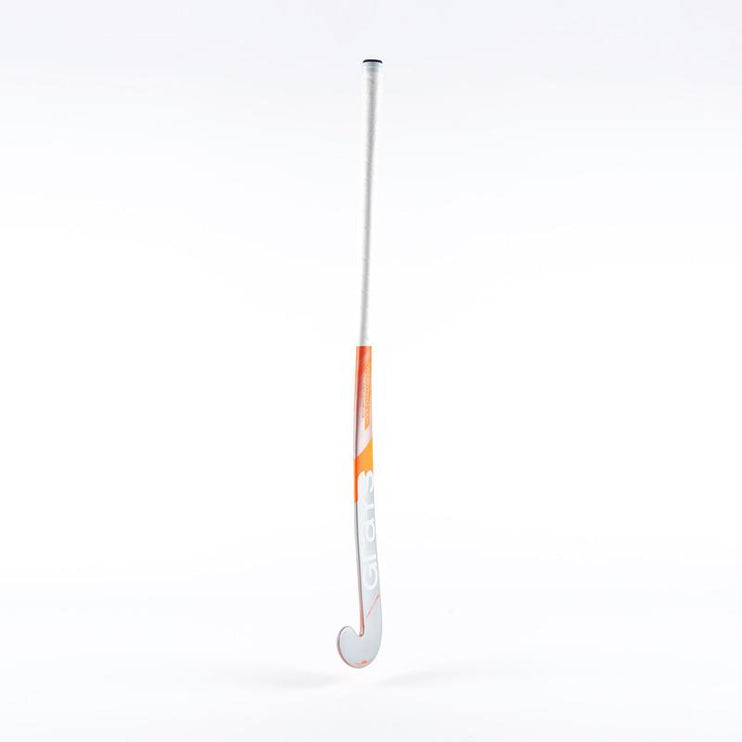 Grays 400i Ultrabow Wooden Indoor Hockey Stick Silver/Orange 2025/2026